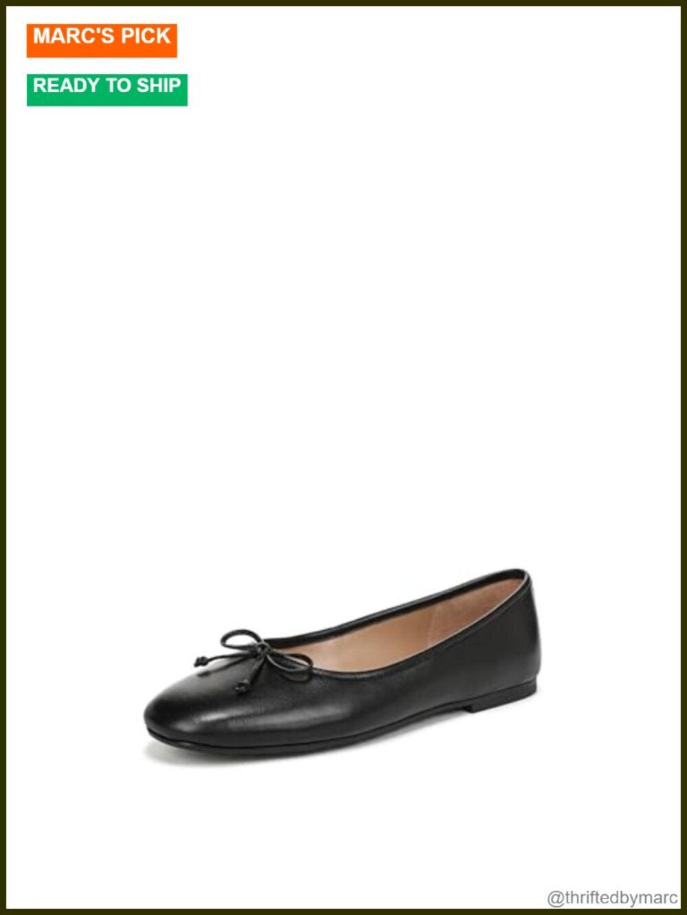 Alie Ballet Flats Leather Bow Slip On Casual Elegant Women's Shoes